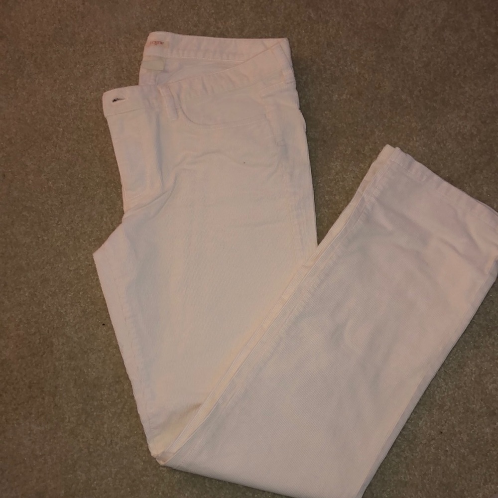 Matchstick White cord’s.